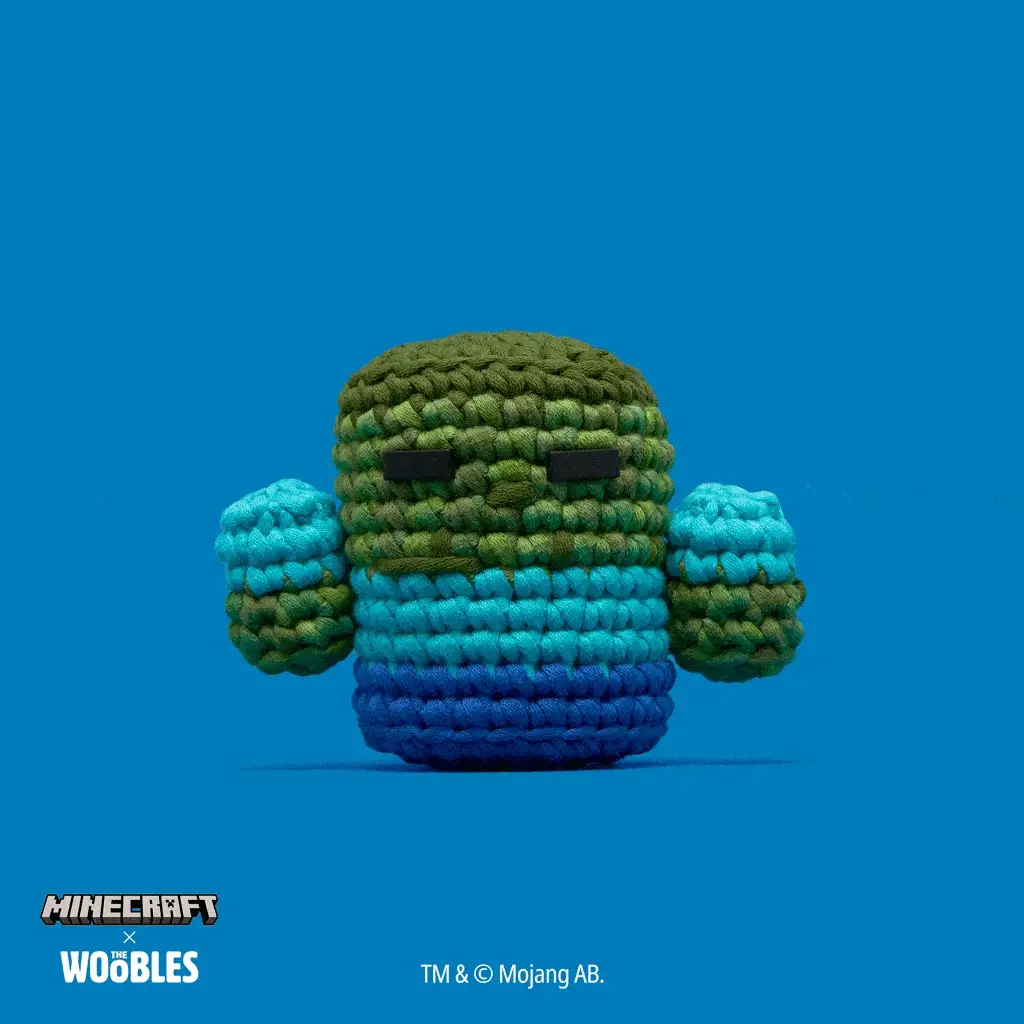 Minecraft Zombie Crochet Kit - Image 2